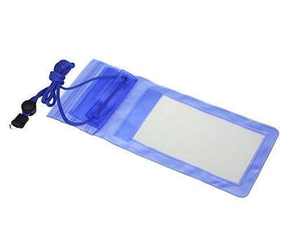 UK-0374 Waterproof Sealed Transparent Mobile Bag Cover for Protection in rain & Swimming Fits for Any Android Universal Size Mobile Phone Multicolored