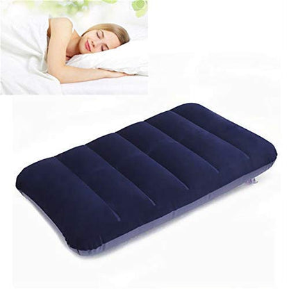 UK-0263  Air Pillow Cushion Sleeping Bag Backpacking Pillow Soft Comfortable Air Inflatable