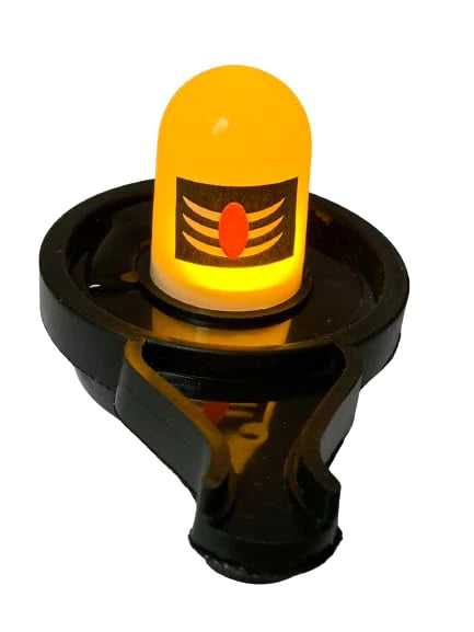 UK-0017 Water Sensor shivling and diyas, Smokeless Sensor Led Light for Indoor and Outdoor Festival Decoration Light (Shivling)