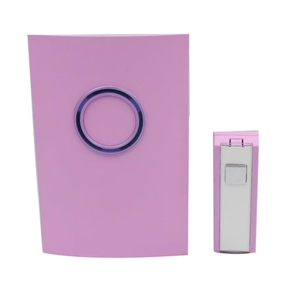 UK-0210 Wireless DOORBELL DOORBELL Button Wireless 100M Remote Waterproof Wireless DOORBELL Many Tones & IP44 Waterproof Door Bell for Home