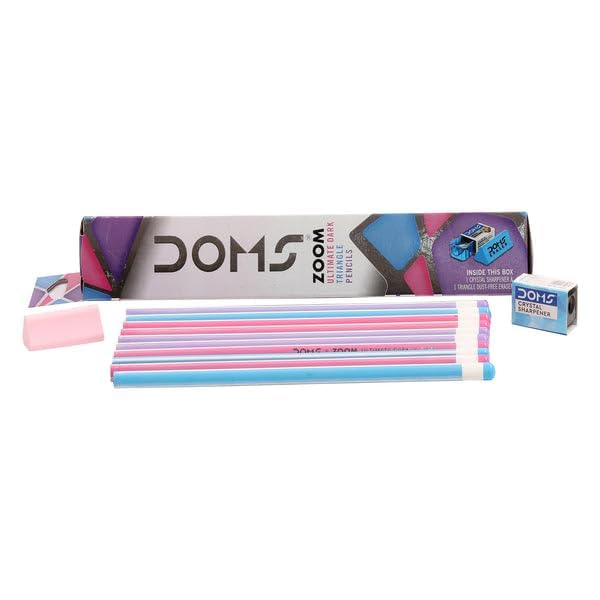 UK-0511 Doms Zoom Ultimate Dark Pencil Box