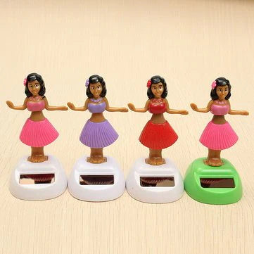 UK-0042 HULA GIRLS Dashboard Dancing Hula Girl