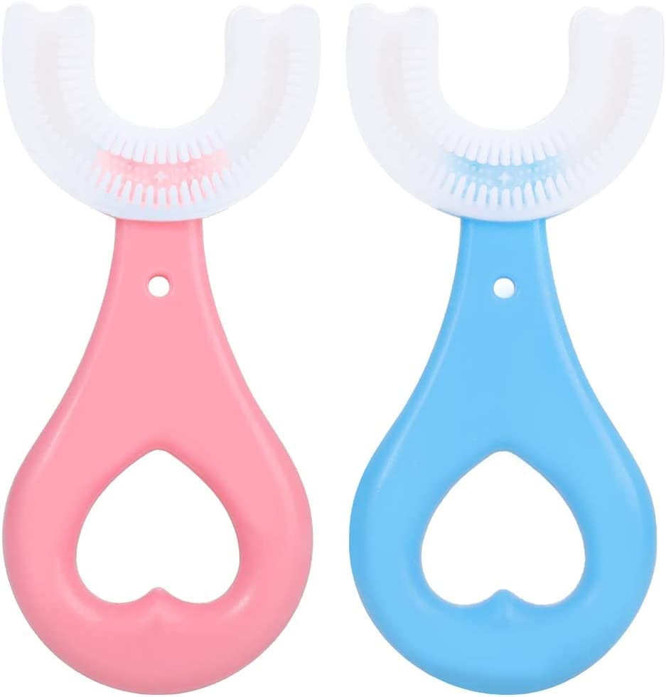 UK-0161  Baby Toothbrush for 1-2 Years - Brush Head for Children Infant Kids Toothbrush