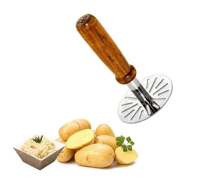 UK-0269 Stainless Steel Potato Masher & Pav Bhaji Masher