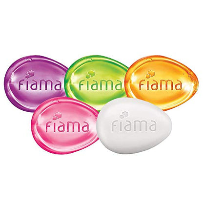 UK-0470 Fiama  Gel Bar Celebration Pack, 125g (Buy 4 Get 1 Free)