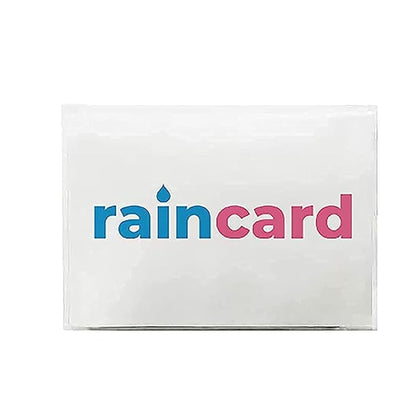 UK-0369 Rain Card for Emergency Use | Waterproof Rain with Smallest Pocket Size| Easy to Carry