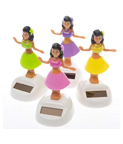 UK-0042 HULA GIRLS Dashboard Dancing Hula Girl