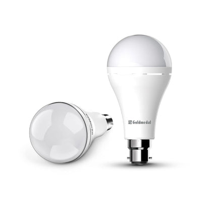 UK-0873 Inverter Rechargeable Base LED  White Emergency Bulb with Up to 3-4 Hours Back Up