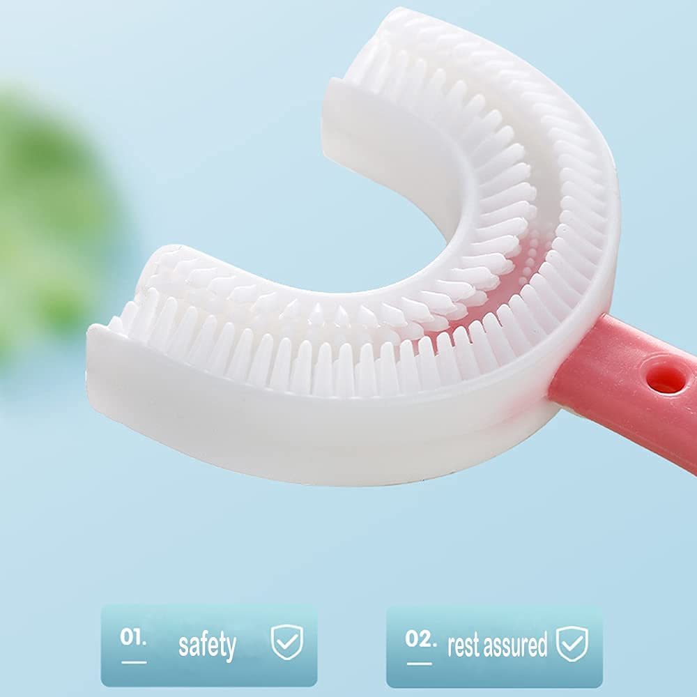 UK-0161  Baby Toothbrush for 1-2 Years - Brush Head for Children Infant Kids Toothbrush