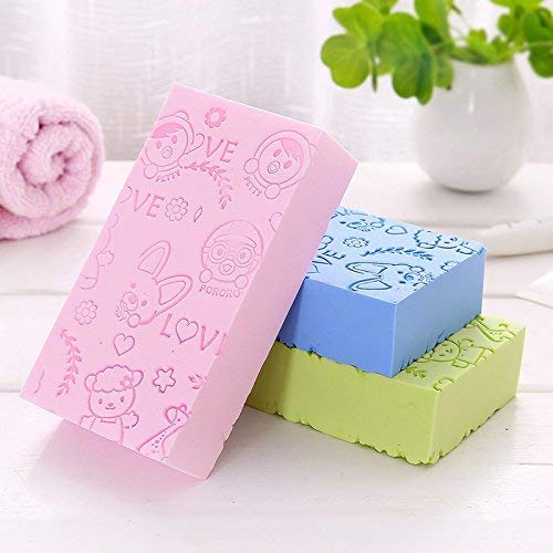 UK-0132   Ultra Soft Exfoliating Sponge | Asian Bath Sponge For Shower | Japanese Spa Cellulite Massager