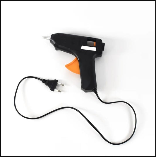 UK-1080 Glue Gun 20W – Strong Bonding for Wood, Cardboard, Fabric & Plastic | Hot Glue Gun with Anti-Drip Nozzle – Fast Heating for Craft, Wood, Plastic & Repairs