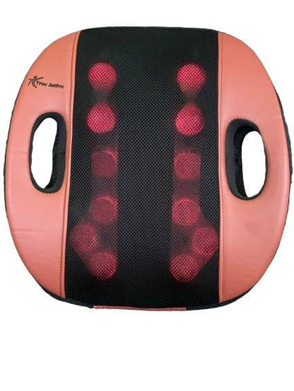 UK-0968 back massager cushion with heat function backpain cushion for chair electric back massager for pain relief roller for back massage
