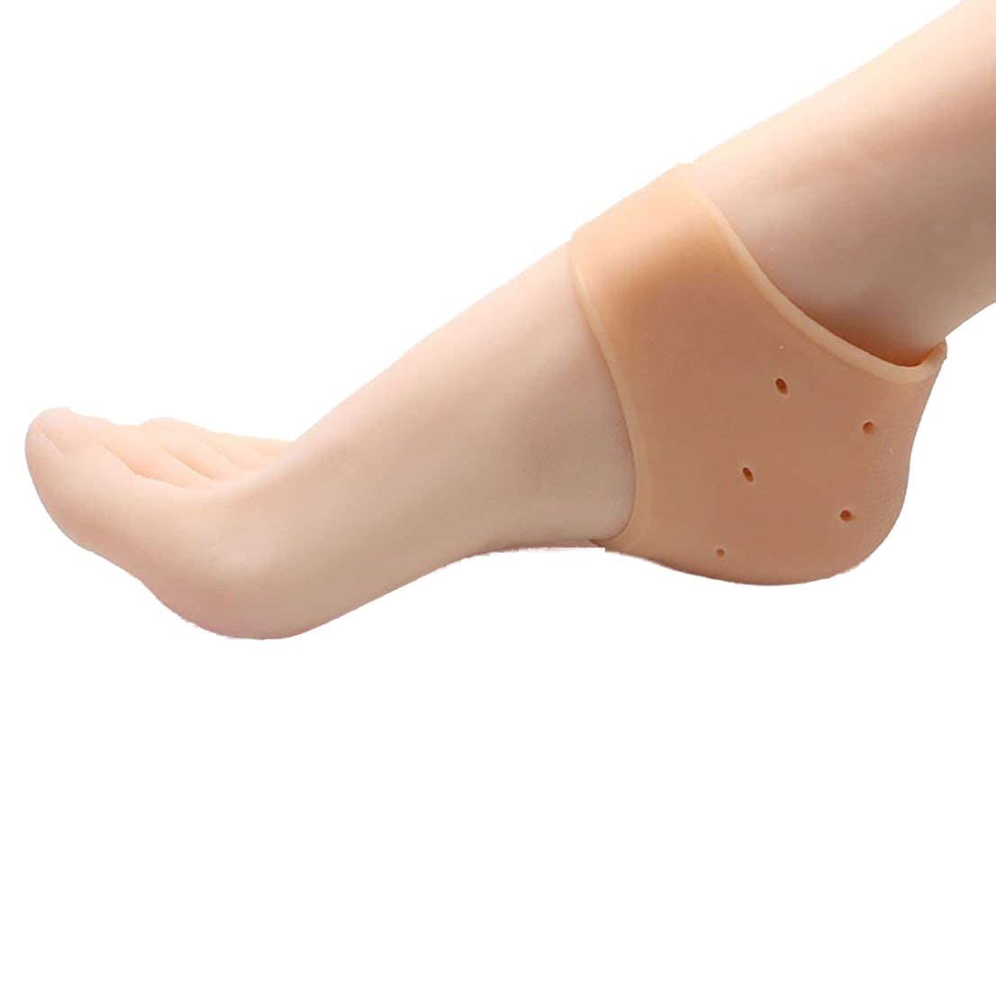 UK-0195 Heel Pad For Heel Pain Heel Socks Anti Crack Silicon Gel Heel And Foot Protector Moisturizing Socks