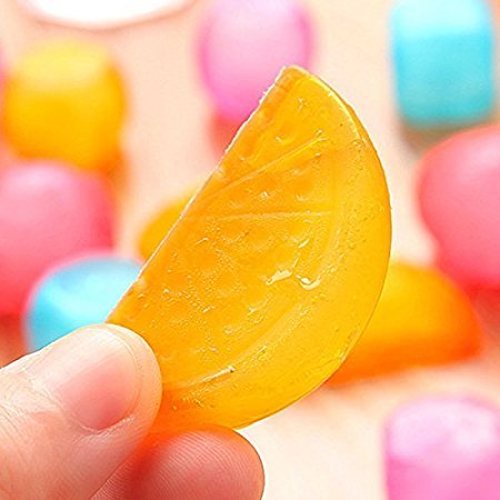 UK-0982 Fruit Shape Reusable Ice Cubes for Drinks, juice  Colorful 20pcs