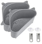 UK-0969 Kitchen Sink Corner Dish Organizer Tray Strainer Basket Drainer, Dustbin Storage Removable Holder Stand Rack, Waste Dispenser