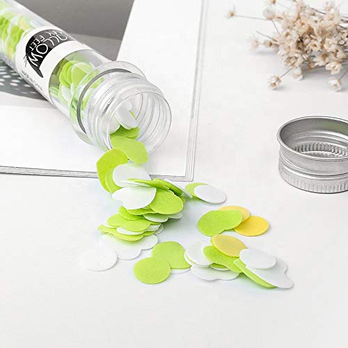 UK-0179 Soft Paper Soap Flower Design Tube Shape Bottle (Assorted/Random Colour)