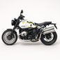 UK-0947 Police Bike Toy for Kids | 1:12 Scale Motorcycle Model | Rubber Tyres, Alloy Body | Random Color
