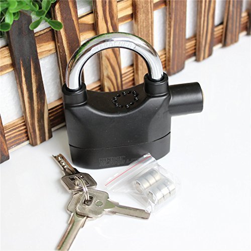 UK-0165 Anti Theft System Security Pad Lock with Smart Alarm Lock Siren Motion Sensor for Hom