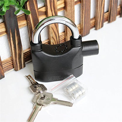 UK-0165 Anti Theft System Security Pad Lock with Smart Alarm Lock Siren Motion Sensor for Hom