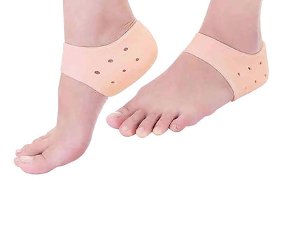 UK-0195 Heel Pad For Heel Pain Heel Socks Anti Crack Silicon Gel Heel And Foot Protector Moisturizing Socks