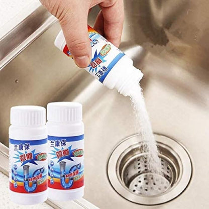 UK-0363   Powerful Sink and Drain Cleaner, Portable Powder Cleaning Tool Super Clog Remover Chemical Powder Agent for Kitchen Toilet Pipe Dredging