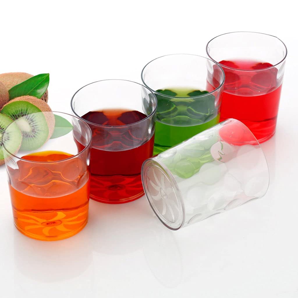 UK-0315 Multi Purpose Unbreakable Drinking Glass (Set of 6 Pieces) (300ml)