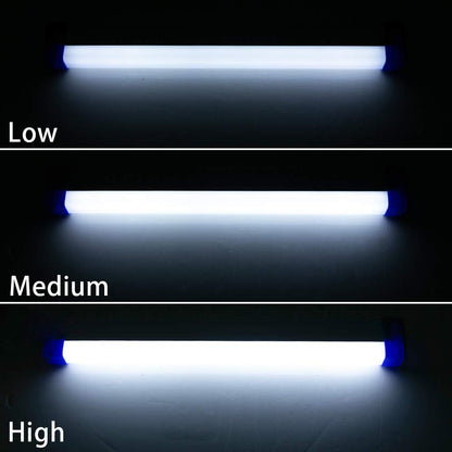 UK-0983 Night Lights, Portable LED Work Lights with Powerful Magnet USB Rechargeable Portable Emergency Light for Outdoor Camping Hiking Night Fishing Emergency Car Repairing Blackout Emergency (15cm)
