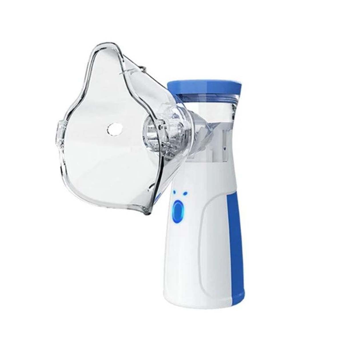 UK-0877 Mesh Nebulizer for Adults & Kids, Handheld Nebuliser Machine with 2 Masks, 1 Mouth piece & Usb, Cool Mist Inhailer for Cold & Cough, Breathing Problems