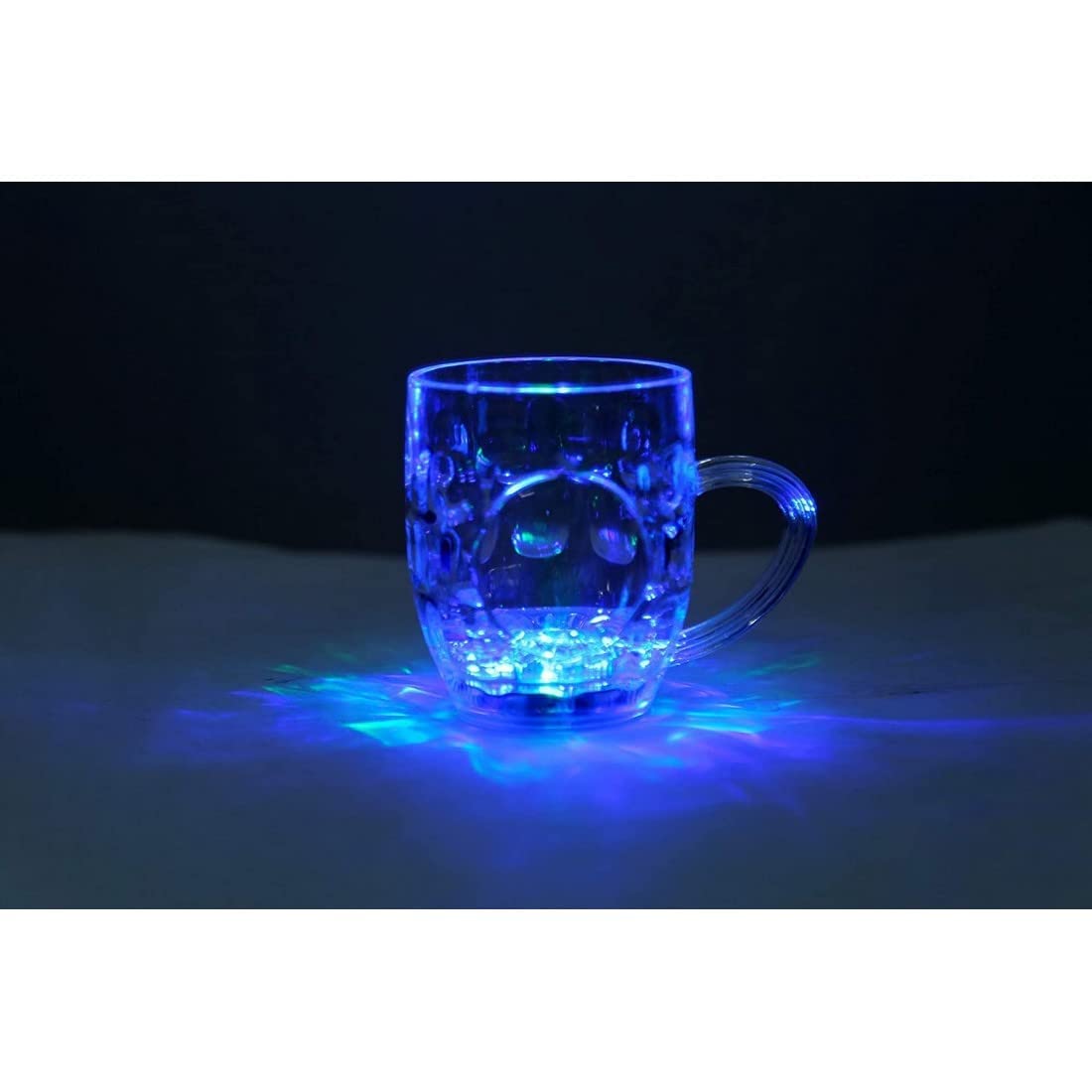 UK-0175  LED Cup Flash Lighting Seven Changing Lights Cup for Drink & Water Perfect for Halloween Decor Rainbow Color