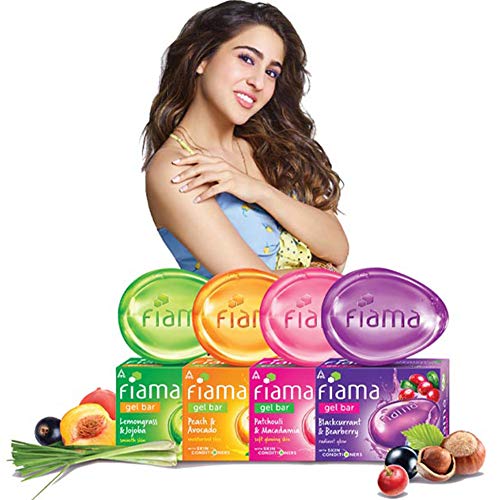 UK-0470 Fiama  Gel Bar Celebration Pack, 125g (Buy 4 Get 1 Free)