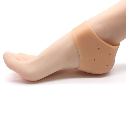 UK-0195 Heel Pad For Heel Pain Heel Socks Anti Crack Silicon Gel Heel And Foot Protector Moisturizing Socks