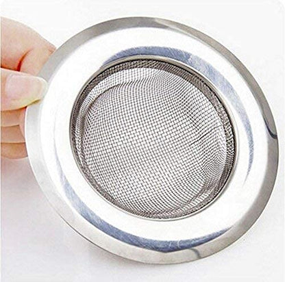 UK-0272 Stainless Steel Sink Strainer Drainer Basin Basket