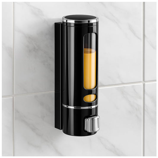 UK-0962 Wall Mounted Soap Shampoo Conditioner Hand Wash Gel Dispenser Liquid Soap Sanitizer Dispenser for Bathroom