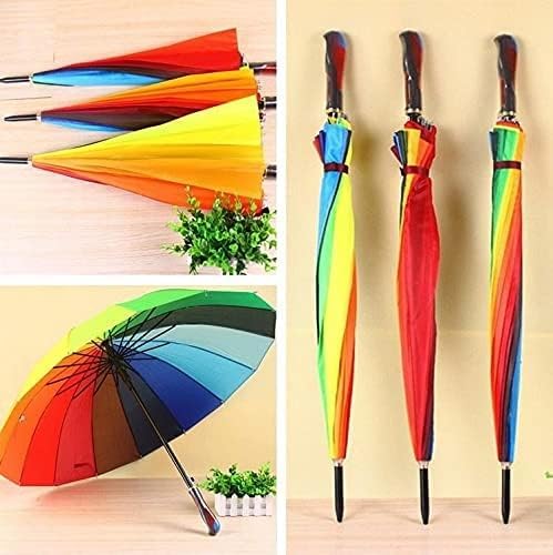 UK-0384 Rainbow Umbrella for men and women