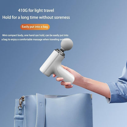 UK-1022 Massage Gun for Deep Tissue Pain Relief, 6 Speed Settings, Powerful Battery, 4 Massage Heads, Type-C Charging Port, Hammer, Tapping, Percussion, Rechargeable Full Body Massage Machine Gun Massager