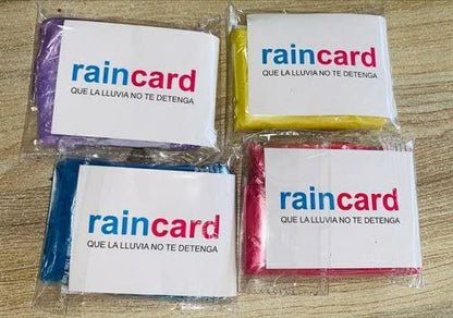 UK-0369 Rain Card for Emergency Use | Waterproof Rain with Smallest Pocket Size| Easy to Carry