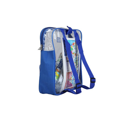 UK-0990 Doms Smart Kit | Comes With Transparent Zipper Bag | Perfect Value Pack | Kit For School Essentials | Gifting Range For Kids | Combination of 12 Stationery Items