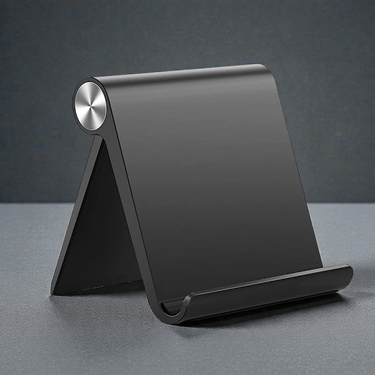 UK-1077 Mobile Stand. Holder for iPhone, Android, Samsung, Oneplus, Xiaomi. Portable,Foldable Stand.Perfect for Bed,Office, Home