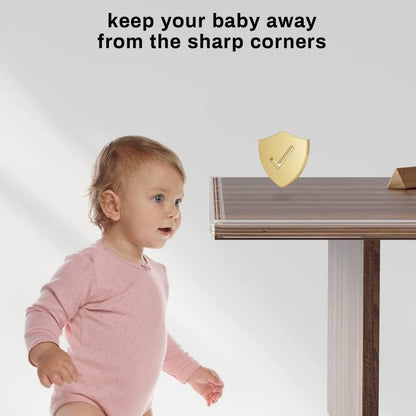 UK-1027 Corner Guards, Strip Customized Self- Adhesive Protector Tape with Silicone Bumper Strip Triangle Cuttable Corner Guards, Protector Strip(1 Meter)