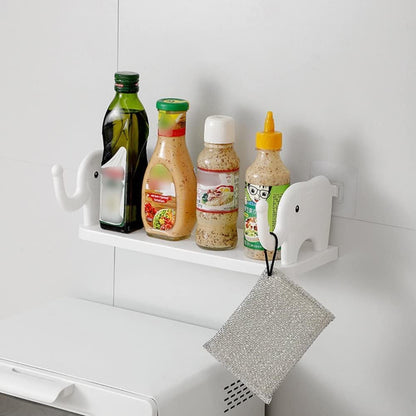 UK-0242 Stand Holder for Bathroom Toilet Kitchen Bedroom Office Shelf Wall Holder Elephant Shape