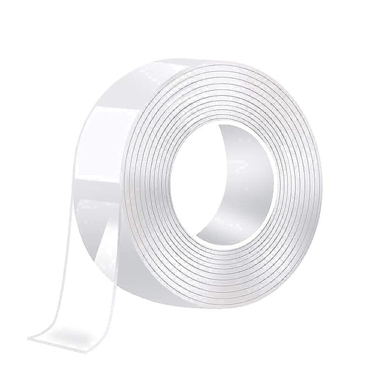 UK-0107  3 Meter Multipurpose Double Sided Tape - Adhesive Silicone Tape, Heavy Duty, Heat Resistant, Multi-Functional, Removable, Washable, Reusable Anti-Slip Gel Nano Grip Tape