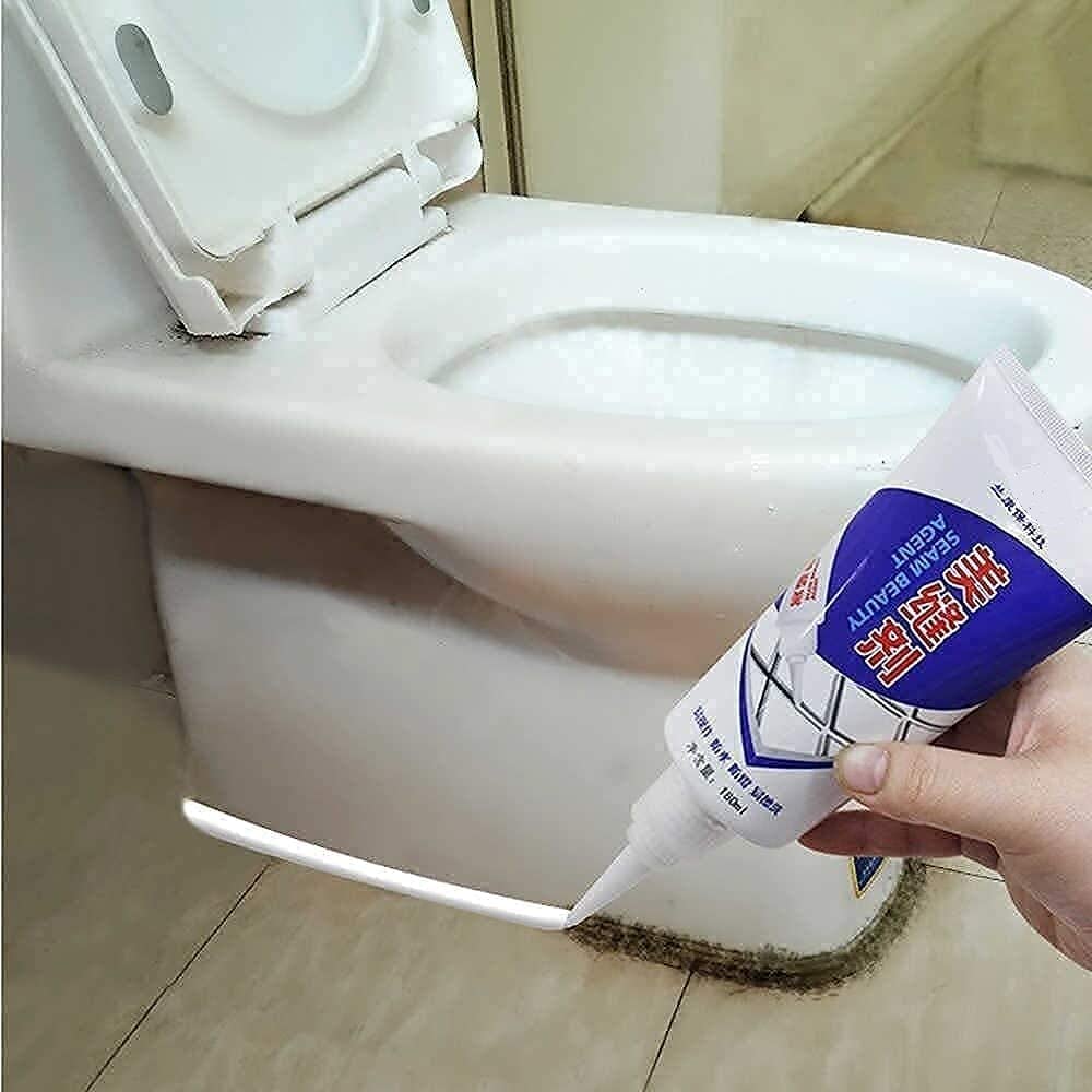 UK-0538 Waterproof Tile Gap/Crack/Grout Filler Water Resistant Silicone Sealant for DIY Home Sink Gaps/Tiles Gaps/Grouts Repair Filler Tube