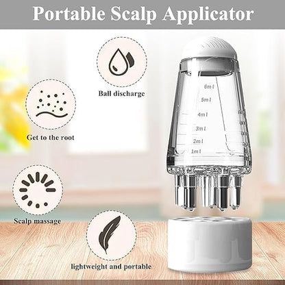UK-0871 Hair Oil Applicator Comb, Smooth Root Comb Applicator Bottle For Scalp Oil, Anti Hair Loss Lotion Dispenser
