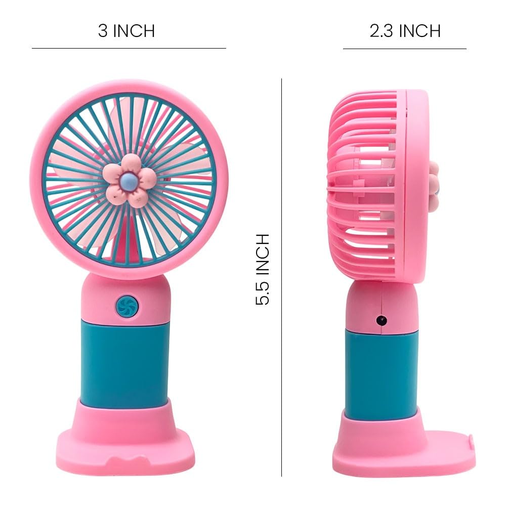 UK-0861 Reindeer Theme Baby Portable Mini Fan with Light