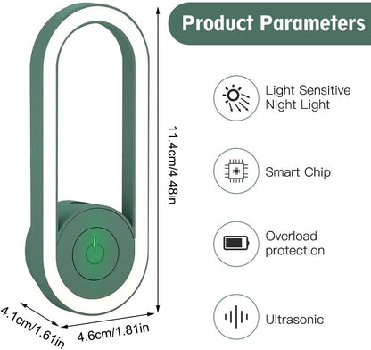 UK-0138  Mosquito Lamp USB, Ultrasonic Pest Control with LED, Mosquito Killer Indoor, Mosquito Killer Lamp for Indoor Spaces, Ultrasonic Mosquito Killer for Attracting Fruit Flies