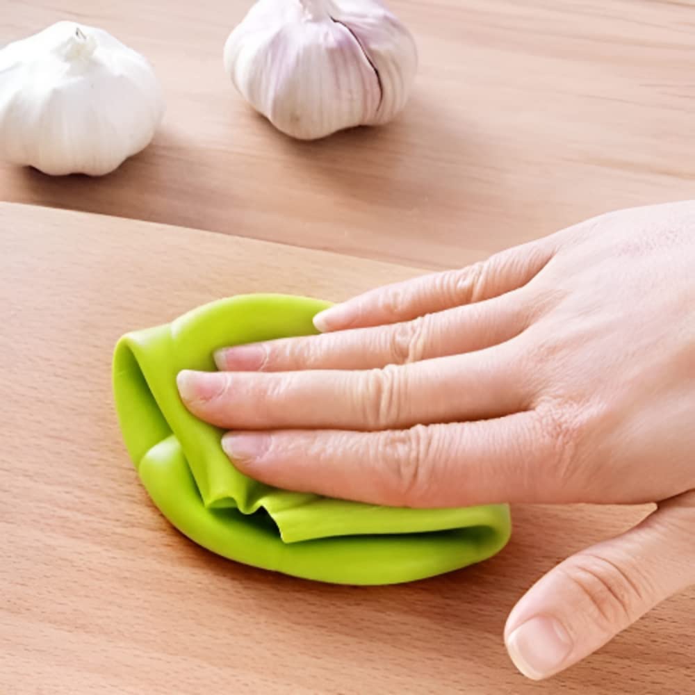 UK-0225 Ginger Garlic Manual Peeling Peeler Simply Rolling Clove Garlic Shaped Garlic Peeler