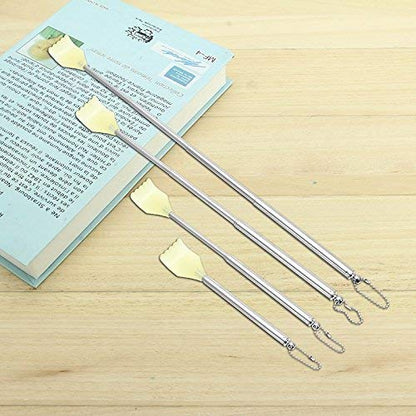 UK-0405 Back Massager Back Scratcher Extra Long Massage Tools, 6.5 Inch to 17 Inch Extendable Itching Stick ( KHUJALI )