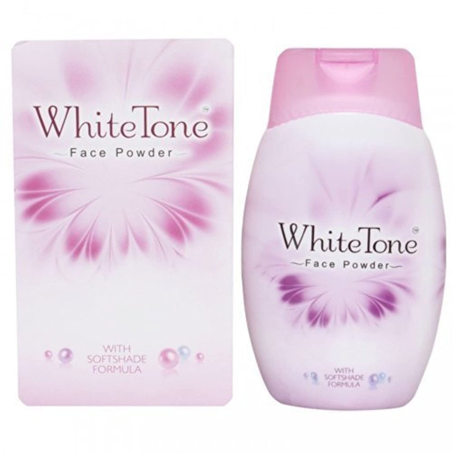 White Tone  Face Powder For All Skin Type , Natural,Beige