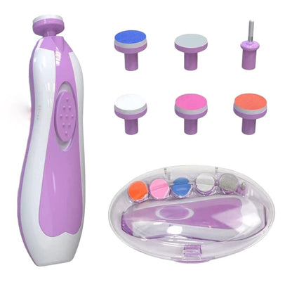 UK-0116  Baby Nail File Grinder Set Safe Nail Trimmer Kit for Kids Safe& Effective Baby Manicure Manicure Tools