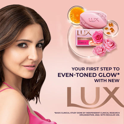 LUX Moisturizing Bathing Soap for Soft, Glowing Skin & Body | For Men & Women